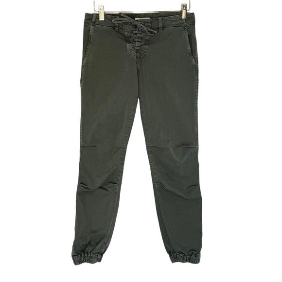NILI LOTAN 111/88 80 NL green pant cotton jogger size 0 - Picture 5 of 5
